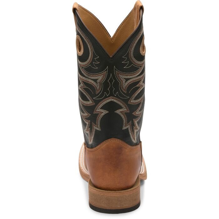 JUSTIN BOOTS 11" CADDO BR WESTERN COWHIDE