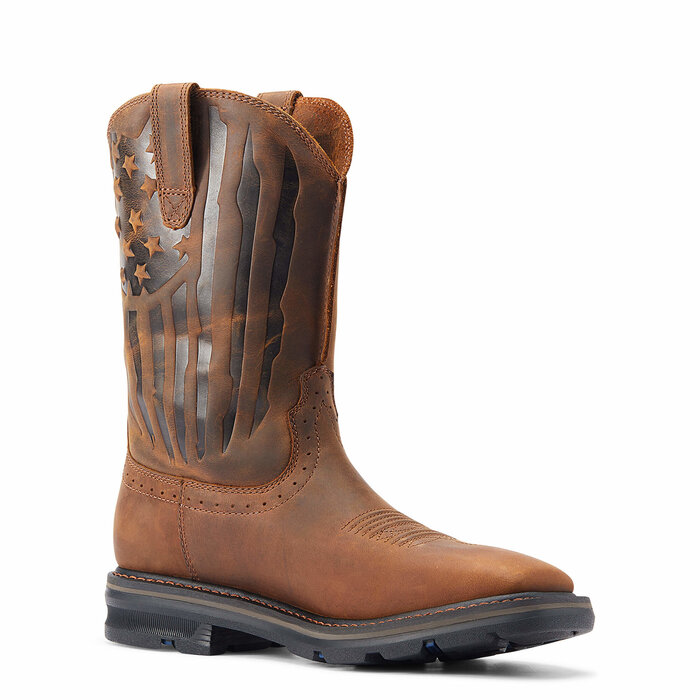 ARIAT SIERRA SHOCK SHIELD PATRIOT - BROWN