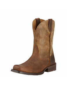 ARIAT RAMBLER WESTERN BOOT - EARTH/BROWN BOMBER