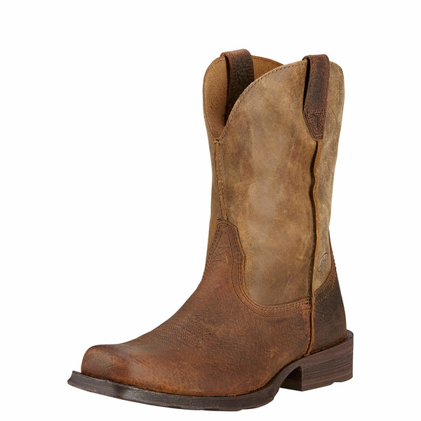 ARIAT RAMBLER WESTERN BOOT - EARTH/BROWN BOMBER