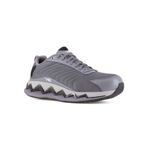 REEBOK WORK ZIG ELUSION COMPOSITE-TOE EH SR - GRAY