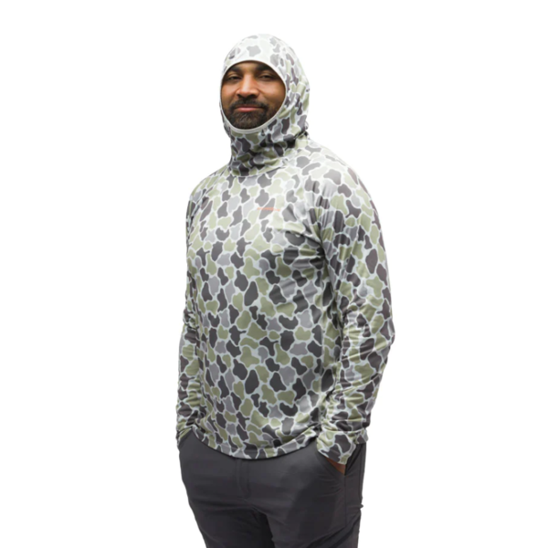 GRUNDENS SOLSTRALE HOODY DUCK CAMO