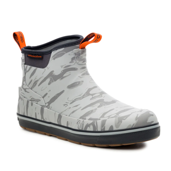 GRUNDENS *DECK-BOSS ANKLE BOOT GLACIER LIQUID PRINT