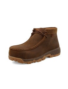 TWISTED X BOOTS WOMEN'S WORK CHUKKA DRIVING MOC COMPOSITE-TOE EH