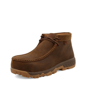 TWISTED X BOOTS WOMEN'S WORK CHUKKA DRIVING MOC COMPOSITE-TOE EH