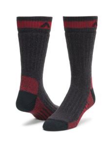 WIGWAM MILLS INC. CANADA II HEAVYWEIGHT WOOL CREW SOCK - CHARCOAL