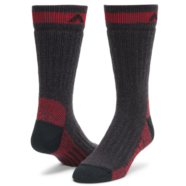 WIGWAM MILLS INC. CANADA II HEAVYWEIGHT WOOL CREW SOCK - CHARCOAL