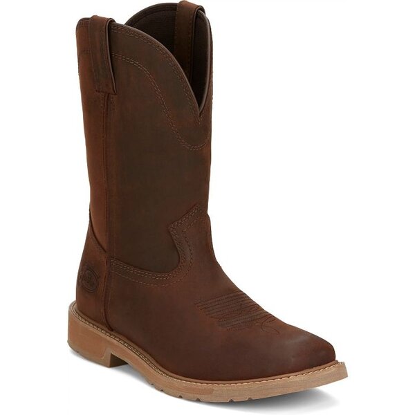 JUSTIN BOOTS BUSTER II 11"SQUARE TOE EH