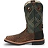 JUSTIN BOOTS *12" DALHART CT WP EH HUNTER GREEN COWHIDE
