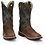 JUSTIN BOOTS 12" DALHART CT WP EH HUNTER GREEN COWHIDE