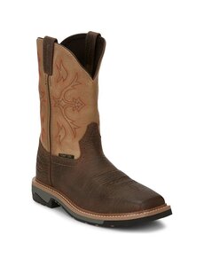 JUSTIN BOOTS BOLT 11" PULL-ON COMPOSITE-TOE EH WP