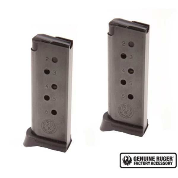 RUGER FIREARMS LCP® 6-ROUND .380 AUTO MAGAZINE 2-PACK