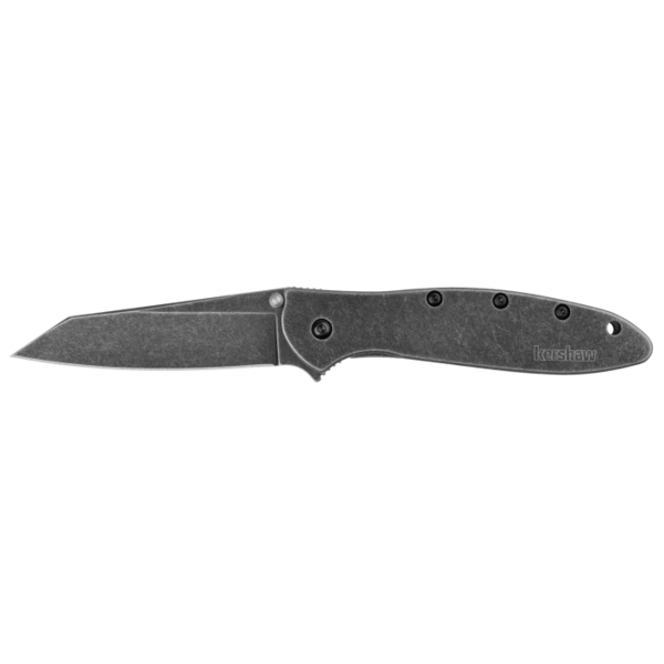 KERSHAW KNIVES RANDOM LEEK - BLACKWASH