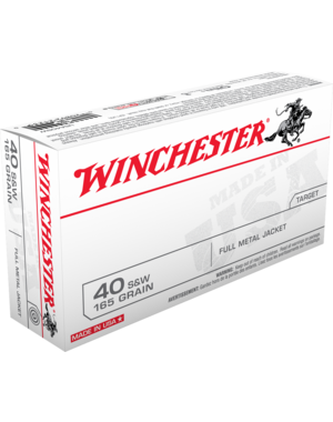 WINCHESTER 40 SMITH & WESSON 165 GR