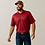 ARIAT ALL OVER PRINT POLO - TANGO RED