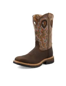 TWISTED X BOOTS 12" ALLOY-TOE LITE WESTERN WORK BOOT