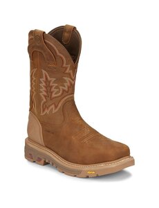 JUSTIN BOOTS 11" MONTANA NANO COMPOSITE-TOE WORK BOOT
