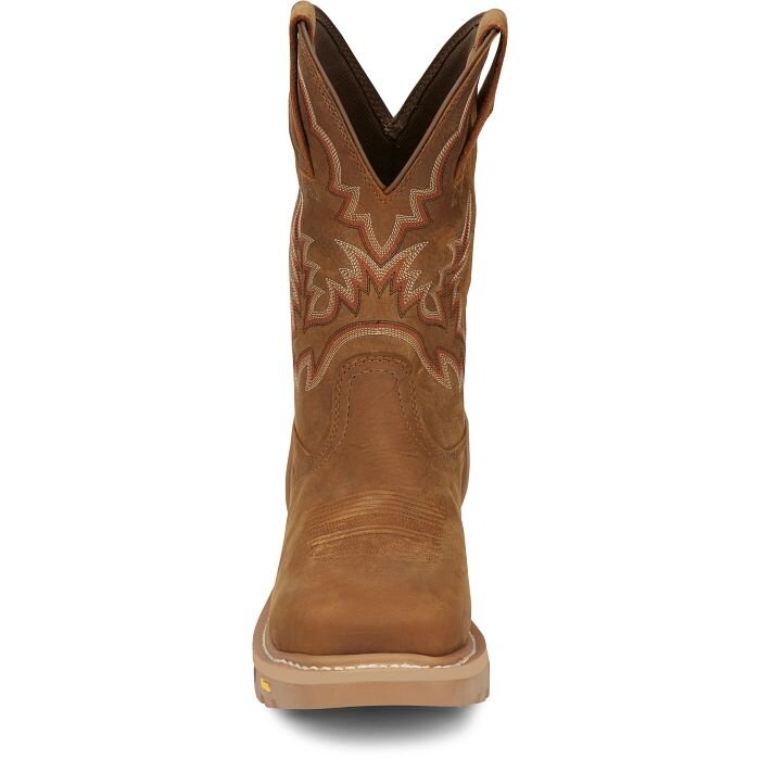 JUSTIN BOOTS 11" MONTANA NANO COMPOSITE-TOE WORK BOOT