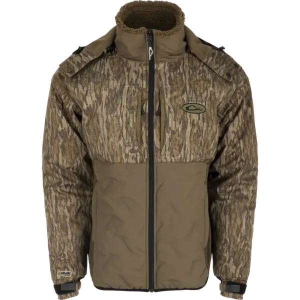 DRAKE WATERFOWL LST GUARDIAN FLEX DOUBLE DOWN EQWADER FULL ZIP W/HOOD