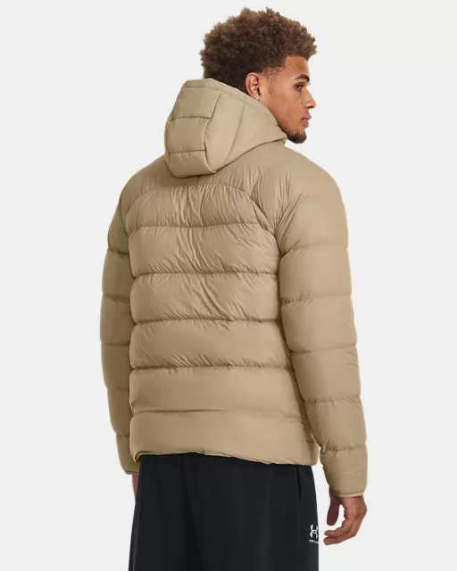  Under Armour Men's Storm Insulated Jacket, (202) Nubuck Tan / /  Tundra, Small : Clothing, Shoes & Jewelry
