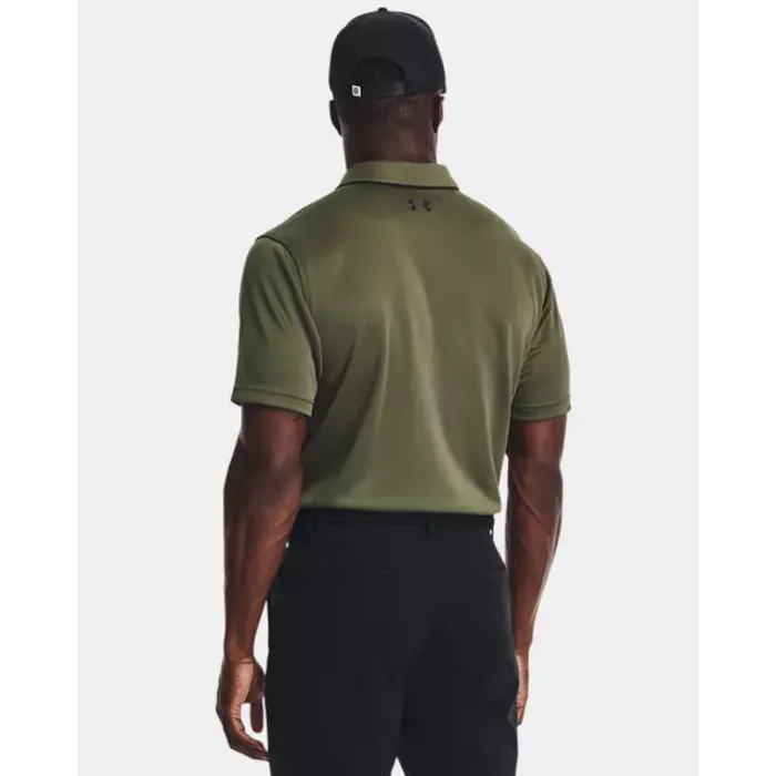 UNDER ARMOUR TECH™ POLO - MARINE OD GREEN/BLACK