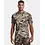 UNDER ARMOUR ISO-CHILL BRUSH LINE SHORT SLEEVE - UA BARREN CAMO/BLACK