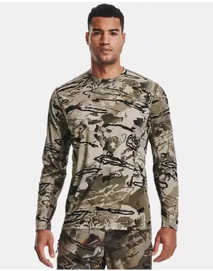UNDER ARMOUR ISO-CHILL BRUSH LINE LONG SLEEVE