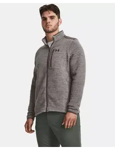 UNDER ARMOUR SPECIALIST FULL-ZIP - PEWTER/FRESH CLAY