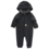 CARHARTT INC. INFANT BOYS' LONG-SLEEVE ZIP-FRONT HOODED HEATHER COVERALL