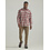 WRANGLER MEN'S THERMAL LINED FLANNEL SHIRT IN MAHOGANY