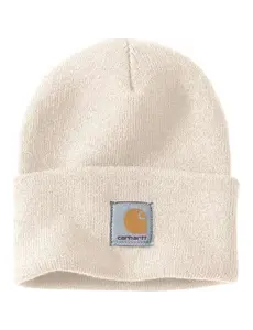 CARHARTT INC. KNIT CUFFED BEANIE - WINTER WHITE