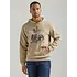 WRANGLER MEN'S COWBOY GRAPHIC PULLOVER HOODIE