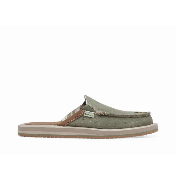 SANUK USA WOMEN'S YOU GOT MY BACK ST HEMP - SMOKEY OLIVE