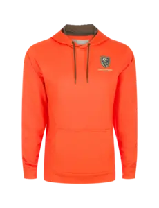 DRAKE WATERFOWL PERFORMANCE HOODIE - BLAZE ORANGE