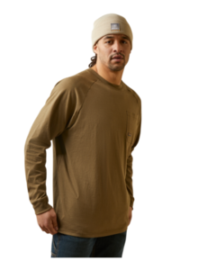 ARIAT REBAR COTTON STRONG GRAPHIC - BEECH/INDIAN TEAL