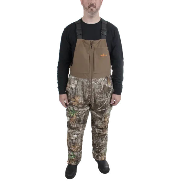 HABIT OUTDOORS MEN'S CEDAR BRANCH INSULATED WATERPROOF BIBS - EDGE