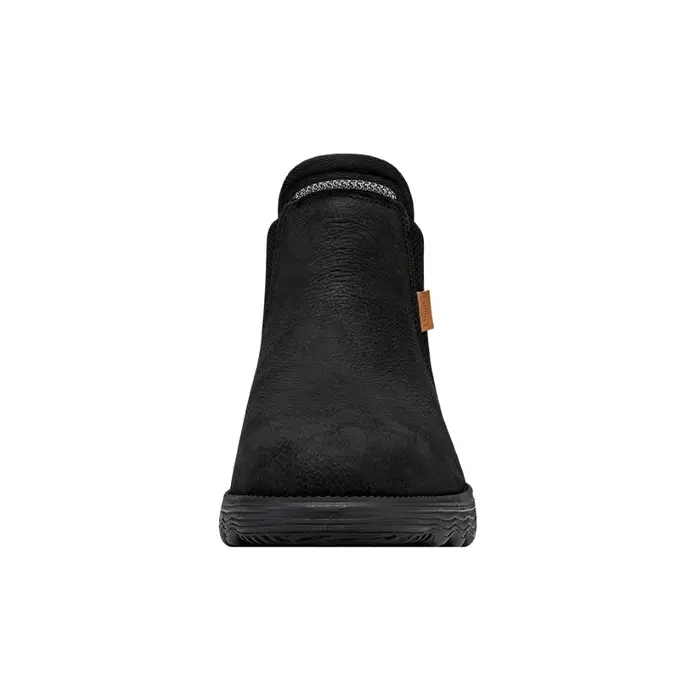 HEY DUDE *BRANSON BOOT CRAFT LEATHER - BLACK