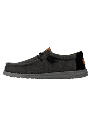 HEY DUDE WALLY GRID BLACK