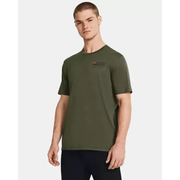 Under Armour Men's UA Tactical Tech Short Sleeve T-Shirt, Green - Small