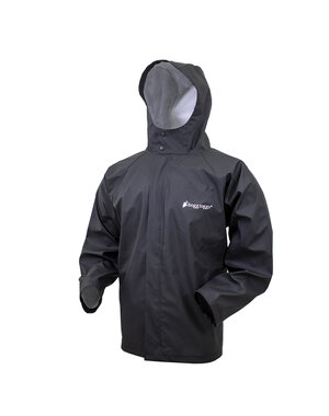 FROGG TOGGS MEN'S WAYPOINT ANGLER JACKET - BLACK