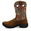 TWISTED X BOOTS 9" ALL AROUND WORK BOOT - BROWN & BROWN MULTI