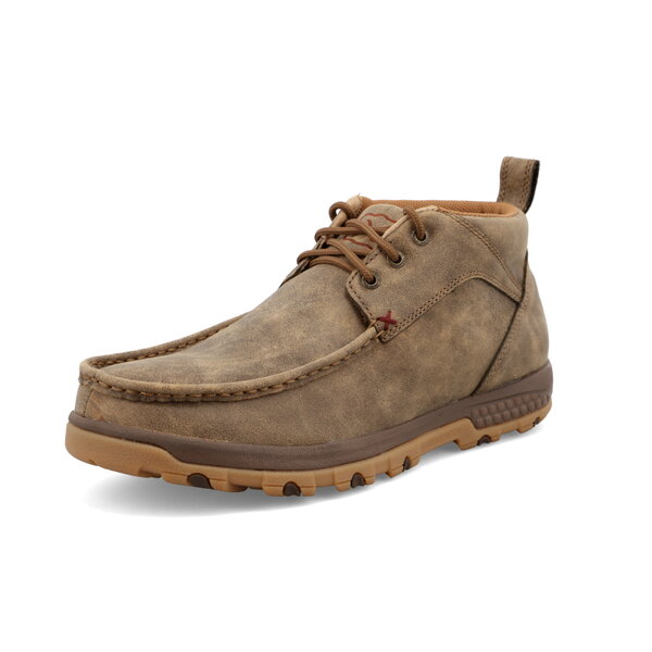 TWISTED X BOOTS CHUKKA DRIVING MOC - BOMBER