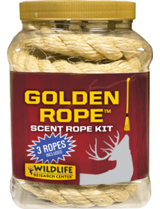 WILDLIFE RESEARCH CEN GOLDEN ROPE SCENT ROPE KIT