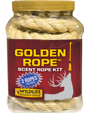 WILDLIFE RESEARCH CEN GOLDEN ROPE SCENT ROPE KIT