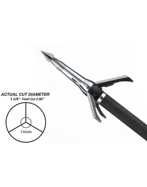 GRIM REAPER BROADHEADS PRO SERIES 100 GR 1 3/8" BROADHEAD