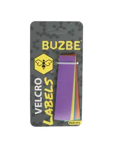 BUZBE VELCRO LABELS 6 PACK