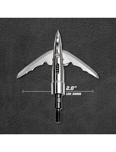 BOWMAR BEAST TITANIUM EXPANDABLE BROADHEAD 3PK -