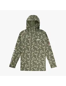 AFTCO JASON CHRISTIE CAMO LS PERFORMANCE SHIRT