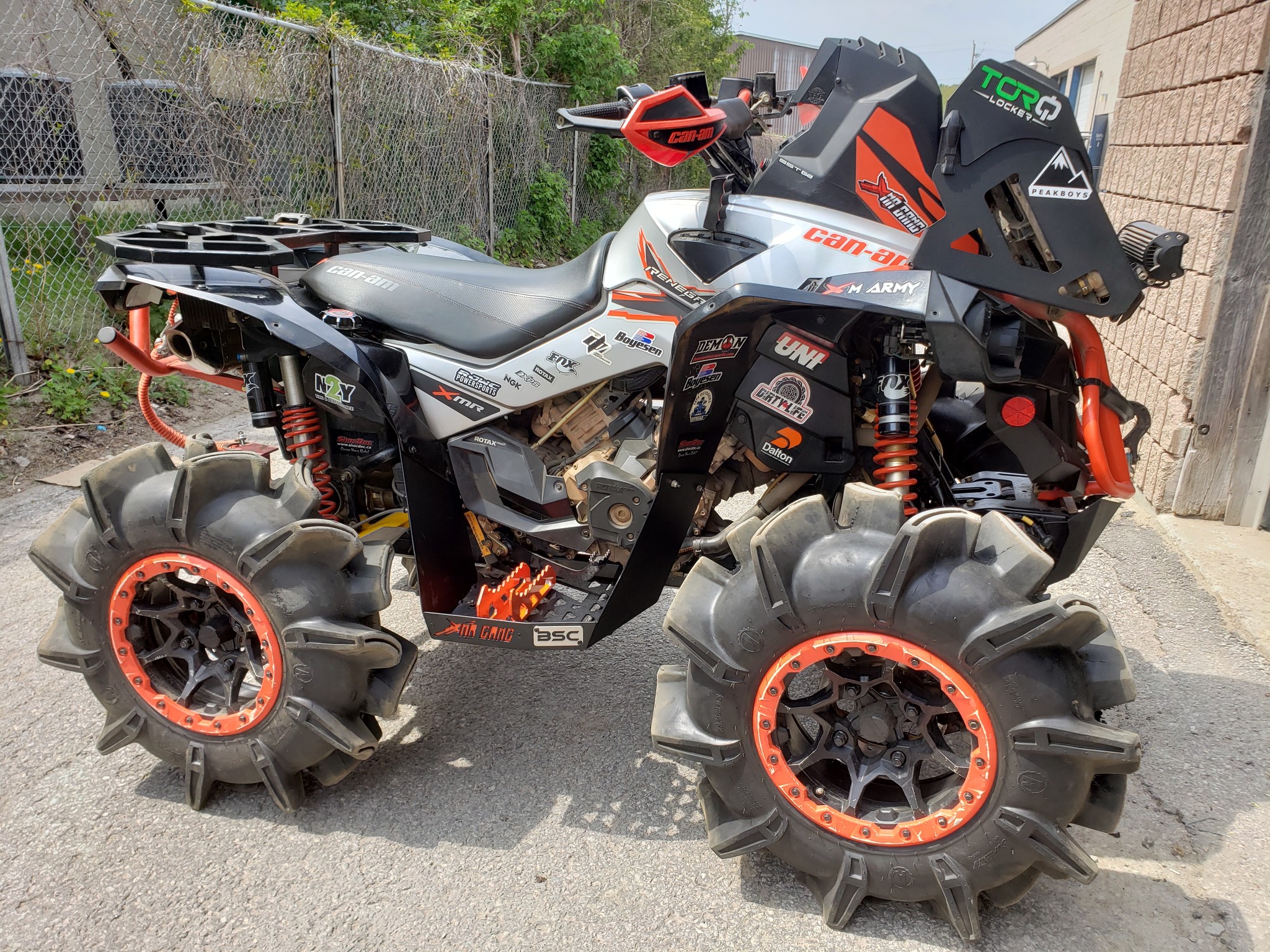Can Am Gen 2 Renegade Steel Footwells BSC Fab & Custom