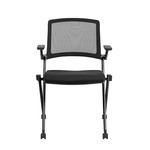 EuroStyle Reino Foldable Visitor Chair